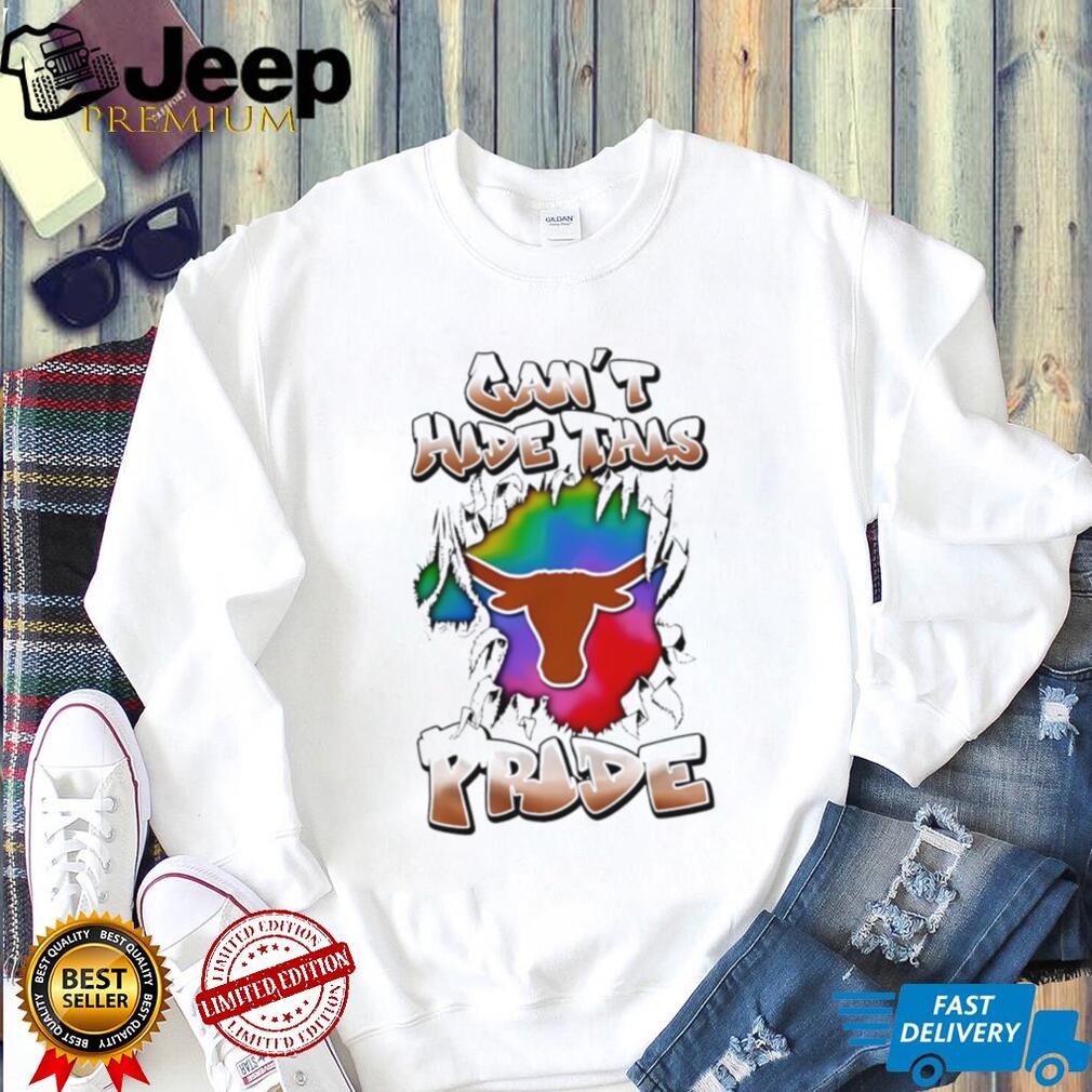 Texas Longhorns can’t hide this pride logo shirt Texas Longhorns can’t hide this pride logo shirt
