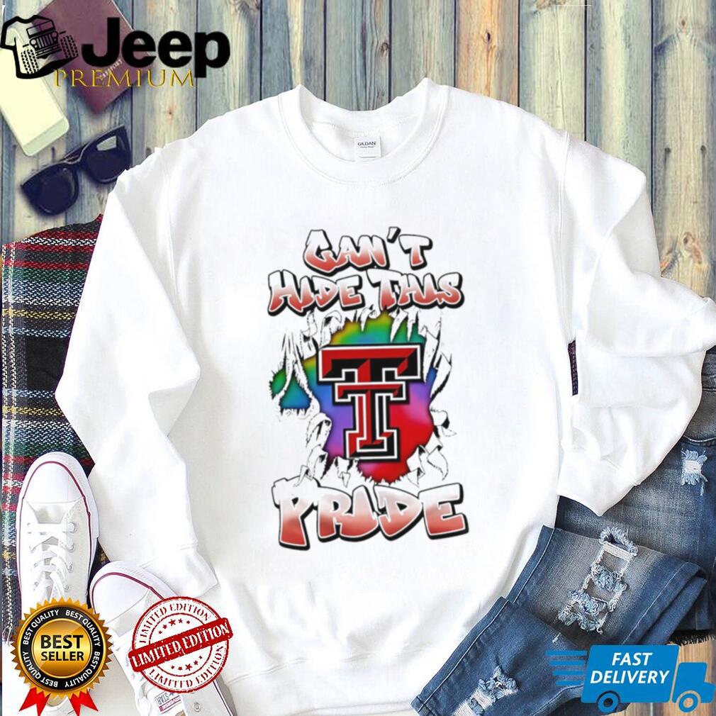 Texas Tech Red Raiders can’t hide this pride logo shirt Texas Tech Red Raiders can’t hide this pride logo shirt
