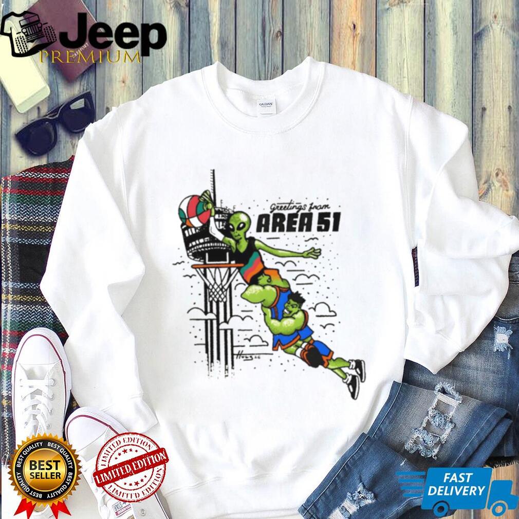 The Alien Victor Wembanyama San Antonio Spurs Greetings from Area 51 cartoon 2026 shirt The Alien Victor Wembanyama San Antonio Spurs Greetings from Area 51 cartoon 2026 shirt