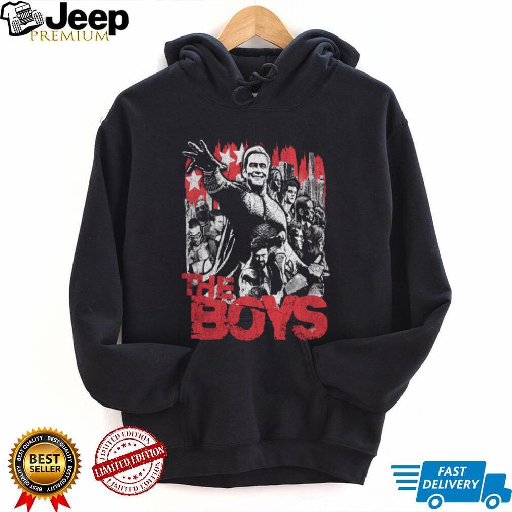 The Boys Homelander Patriotic Gritty TV Show T Shirt The Boys Homelander Patriotic Gritty TV Show T Shirt