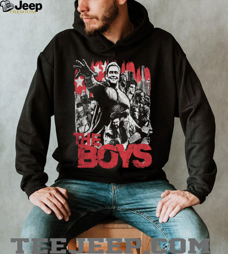 The Boys Homelander Patriotic Gritty TV Show T Shirt The Boys Homelander Patriotic Gritty TV Show T Shirt