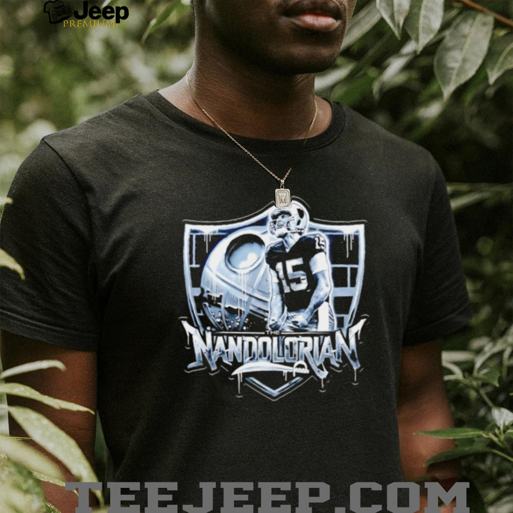 The Nandolorian Las Vegas Football Helmet Shield T Shirt The Nandolorian Las Vegas Football Helmet Shield T Shirt