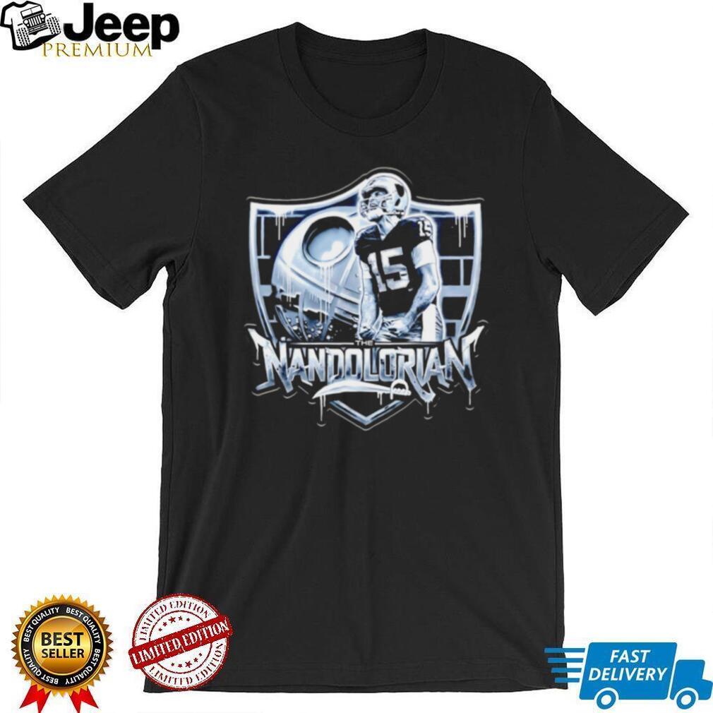 The Nandolorian Las Vegas Football Helmet Shield T Shirt The Nandolorian Las Vegas Football Helmet Shield T Shirt