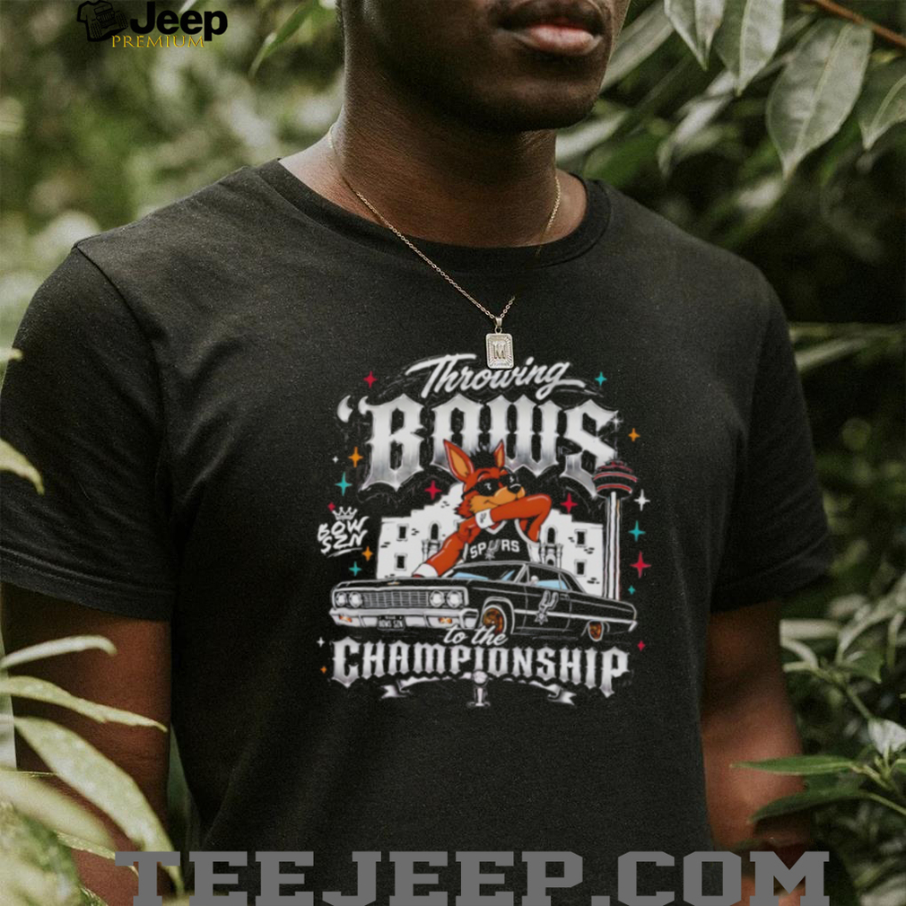 Throwing Bows Championship Mascot Retro Car T Shirt Throwing Bows Championship Mascot Retro Car T Shirt