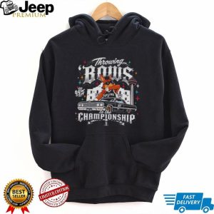 Throwing Bows Championship Mascot Retro Car T Shirt