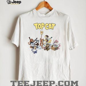 Top Cat Alley Cartoon Band Nostalgia T Shirt