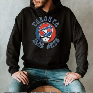 Toronto Blue Jays MLB Grateful Dead Steal Your Face Skull Logo T Shirt