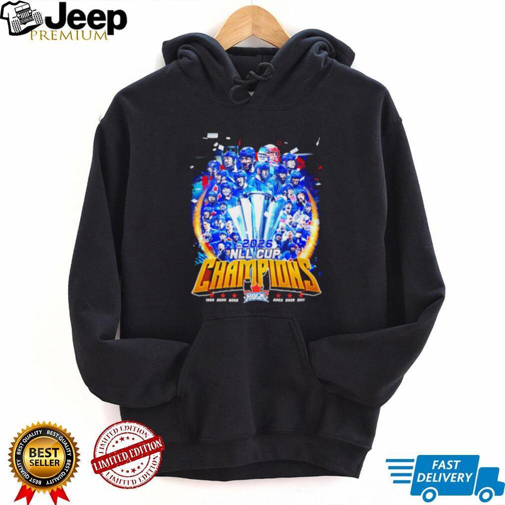 Toronto Rock 2026 NLL Cup Champions Lacrosse T Shirt Toronto Rock 2026 NLL Cup Champions Lacrosse T Shirt