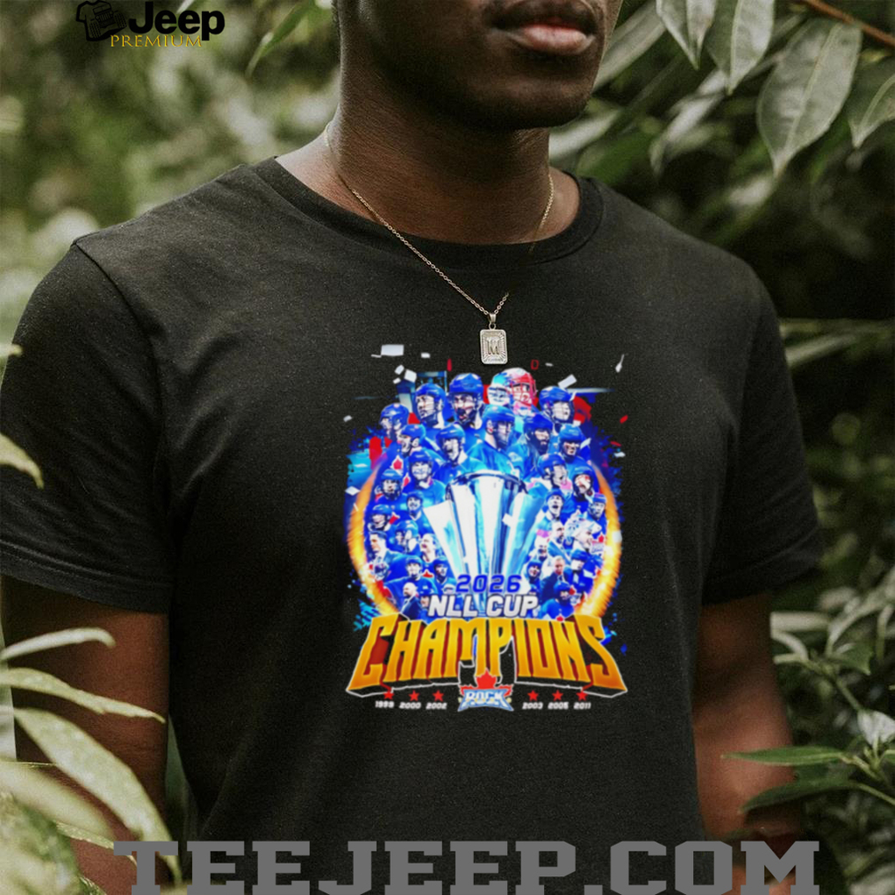 Toronto Rock 2026 NLL Cup Champions Lacrosse T Shirt Toronto Rock 2026 NLL Cup Champions Lacrosse T Shirt