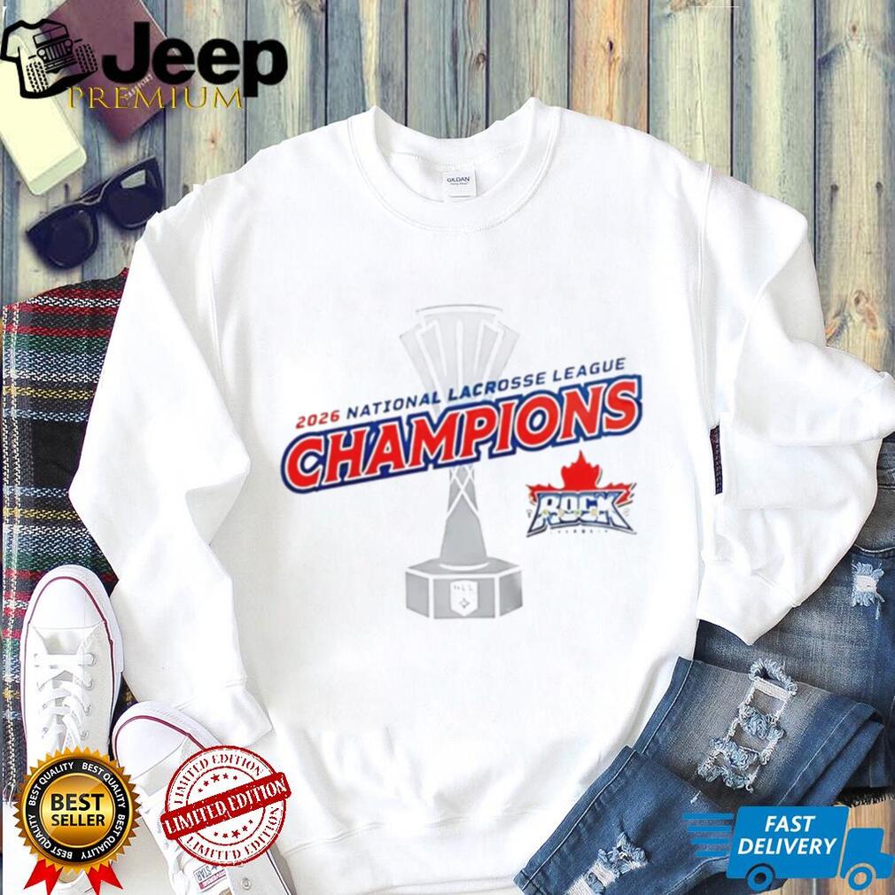 Toronto Rock 2026 National Lacrosse League Champions T Shirt Toronto Rock 2026 National Lacrosse League Champions T Shirt