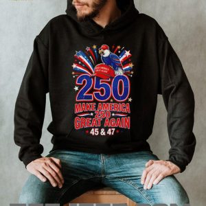 Trump 2024 Make America Great Again 45 and 47 Eagle T Shirt