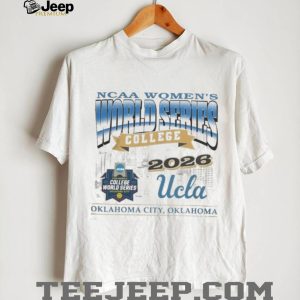 UCLA Bruins NCAA Women’s College World Series Oklahoma City 2026 Logo Shirt
