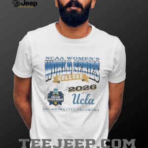 UCLA Bruins NCAA Women’s College World Series Oklahoma City 2026 Logo Shirt