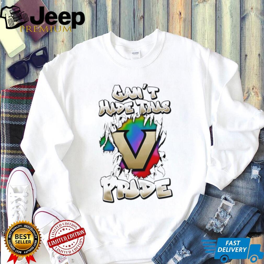 Vanderbilt Commodores can’t hide this pride logo shirt Vanderbilt Commodores can’t hide this pride logo shirt