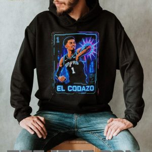 Victor Wembanyama El Codazo Basketball Trading Card T Shirt