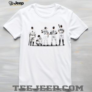 Vintage Baseball Players Jersey Number Retro Sport T Shirt