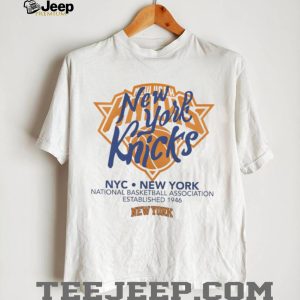 Vintage New York Knicks Established 1946 Basketball T Shirt