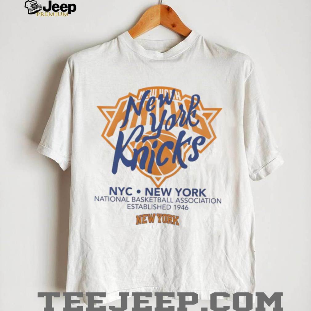 Vintage New York Knicks Established 1946 Basketball T Shirt Vintage New York Knicks Established 1946 Basketball T Shirt