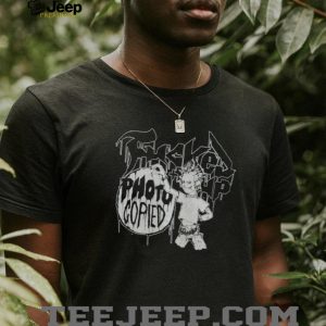 Vintage Punk Rock Photocopied Graffiti Art Graphic T Shirt
