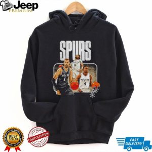 Vintage San Antonio Spurs Basketball Team Graphic T Shirt