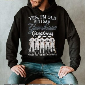 Vintage Yankees Greatness Legends T Shirt Thank You For The Memories T Shirt