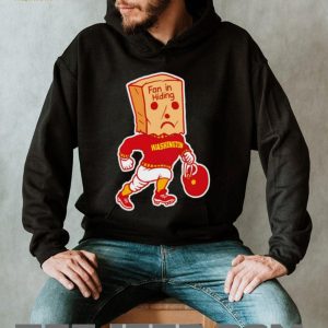 Washington Football Fan In Hiding Paper Bag Mascot T Shirt