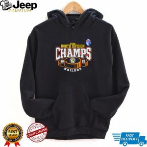 Wheeling Nailers 2026 North Division Champs Hockey T Shirt