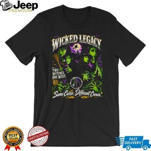 Wicked Legacy Two Witches Different Crown Oz Fan T Shirt