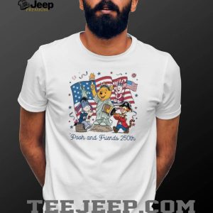 Winnie The Pooh And Friends 250th Liberty T Shirt Winnie The Pooh And Friends 250th Liberty T Shirt