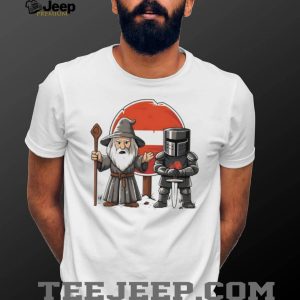 Wizard And Black Knight Fantasy Meme Road Sign Adventure T Shirt Wizard And Black Knight Fantasy Meme Road Sign Adventure T Shirt