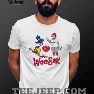 WooSox Mascot Team Logo Baseball Fan Apparel T Shirt