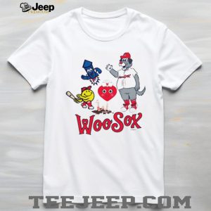 WooSox Mascot Team Logo Baseball Fan Apparel T Shirt