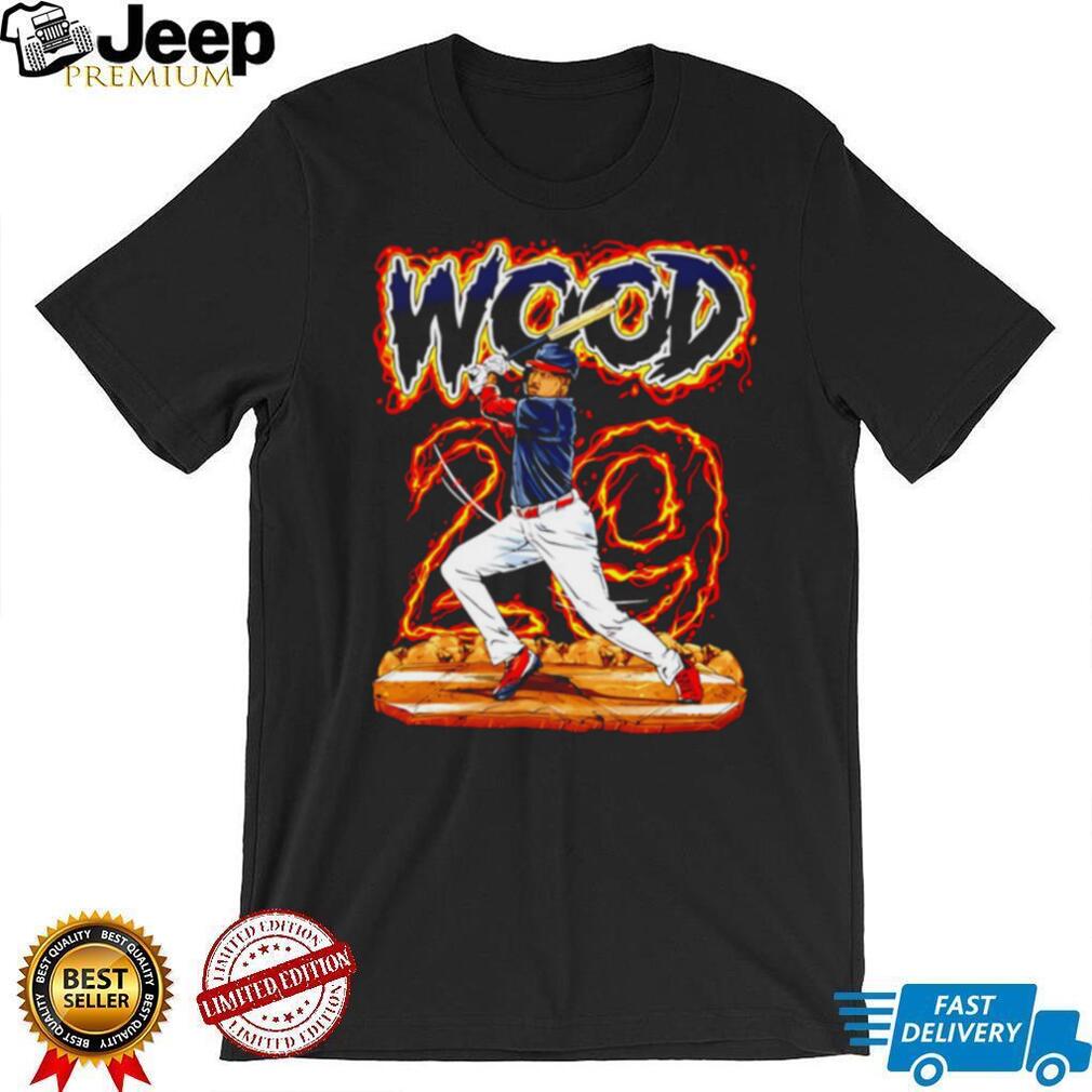Wood 29 Baseball Batter Flame T Shirt Wood 29 Baseball Batter Flame T Shirt
