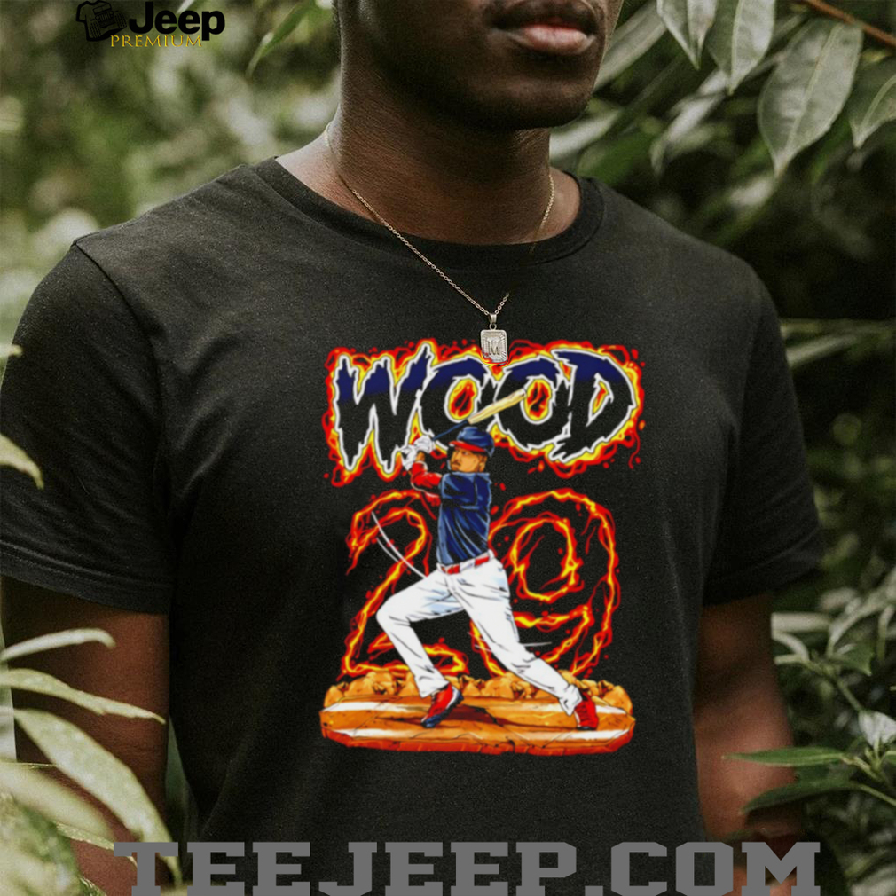 Wood 29 Baseball Batter Flame T Shirt Wood 29 Baseball Batter Flame T Shirt