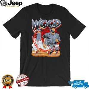 Wood 29 Baseball Player City T Shirt
