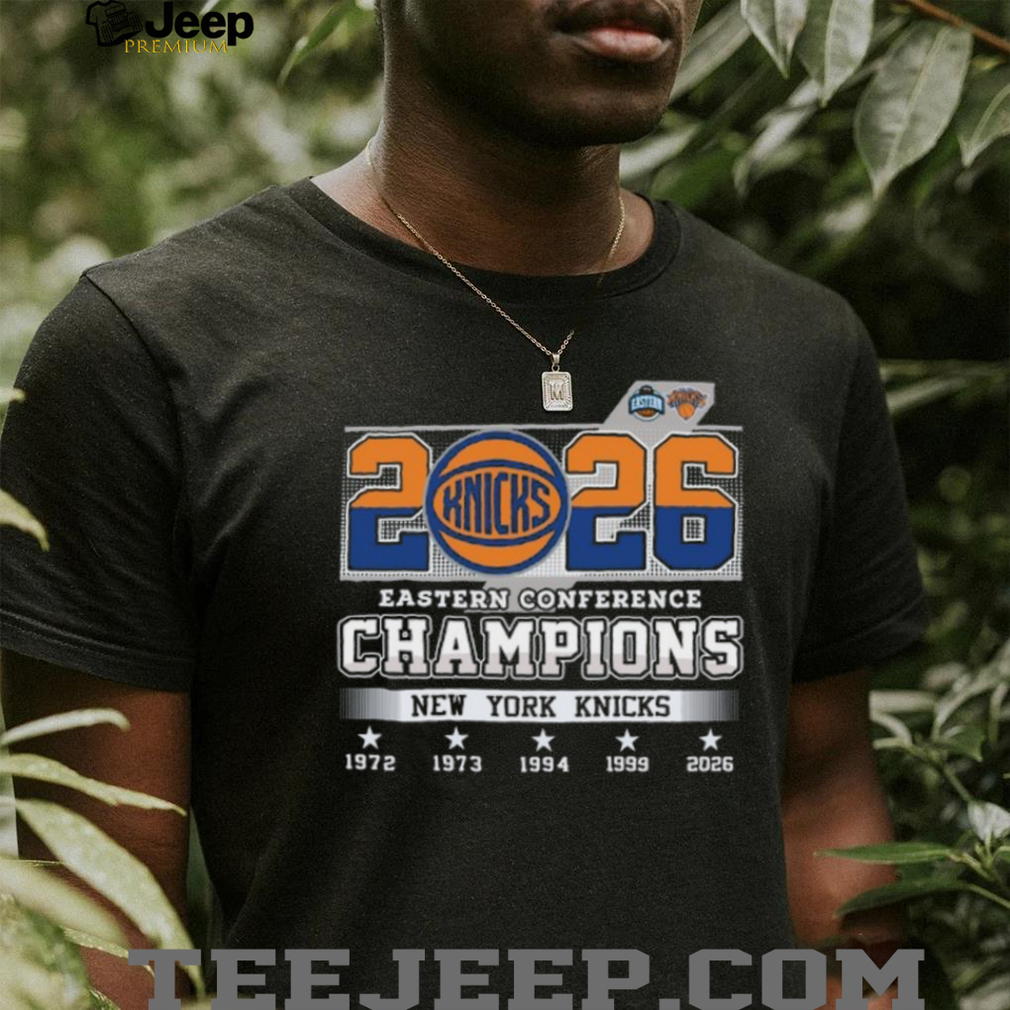 New York Knicks 2026 Eastern Conference Champions Graphic T Shirt New York Knicks 2026 Eastern Conference Champions Graphic T Shirt