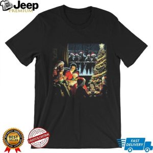 Christmas Zombie Apocalypse Holiday Family Dinner Horror Graphic T Shirt Christmas Zombie Apocalypse Holiday Family Dinner Horror Graphic T Shirt