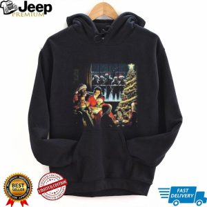 Christmas Zombie Apocalypse Holiday Family Dinner Horror Graphic T Shirt
