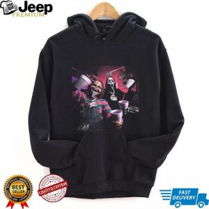 Chucky and Ghostface Horror Rap Style Lean Cup T Shirt
