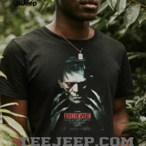 Classic Frankenstein Horror Movie Portrait Graphic T Shirt