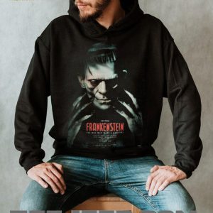 Classic Frankenstein Horror Movie Portrait Graphic T Shirt