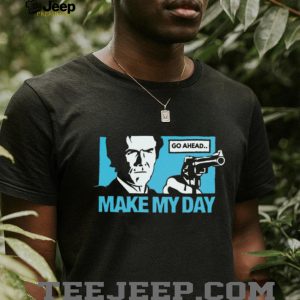 Clint Eastwood Dirty Harry Make My Day Vintage Style T Shirt