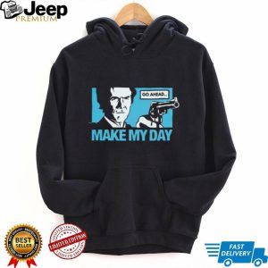 Clint Eastwood Dirty Harry Make My Day Vintage Style T Shirt