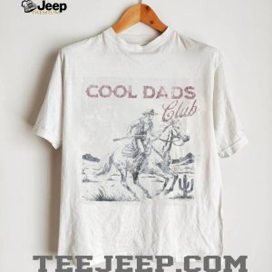 Cool Dads Club Cowboy Horse Western Aesthetic Vintage Graphic T Shirt