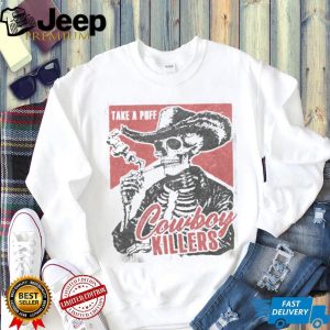 Cowboy Killers Skeleton Smoking Western Aesthetic Graphic T Shirt Cowboy Killers Skeleton Smoking Western Aesthetic Graphic T Shirt