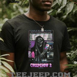 Creepshow 2 Castle Rock Theatre Retro Horror Movie Graphic T Shirt