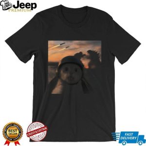 Cute Space Cat Pilot Godzilla Versus Kong Movie T Shirt Cute Space Cat Pilot Godzilla Versus Kong Movie T Shirt