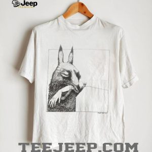 Dark Fantasy Art Rabbit Holding Human Hand T Shirt