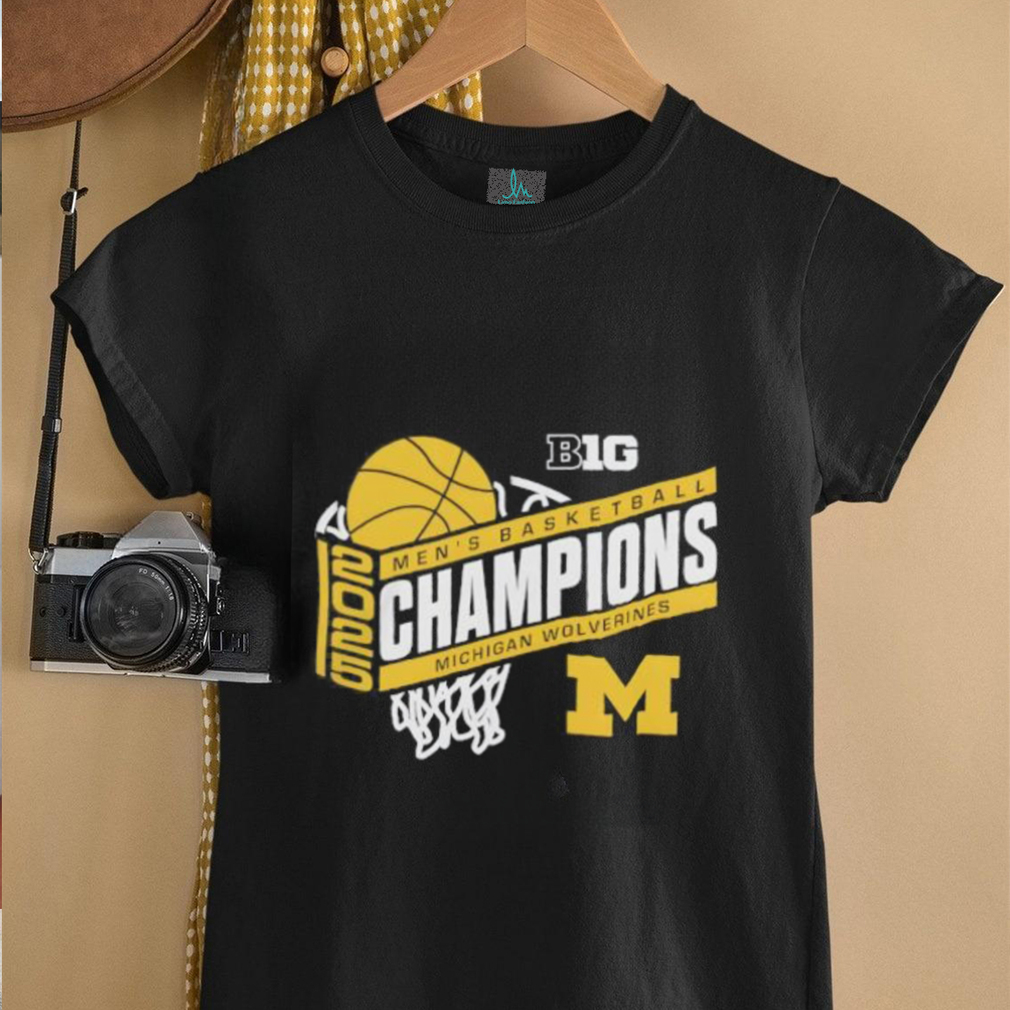 Michigan Wolverines 2025 Big Ten Men’s Basketball Tournament Champions ...