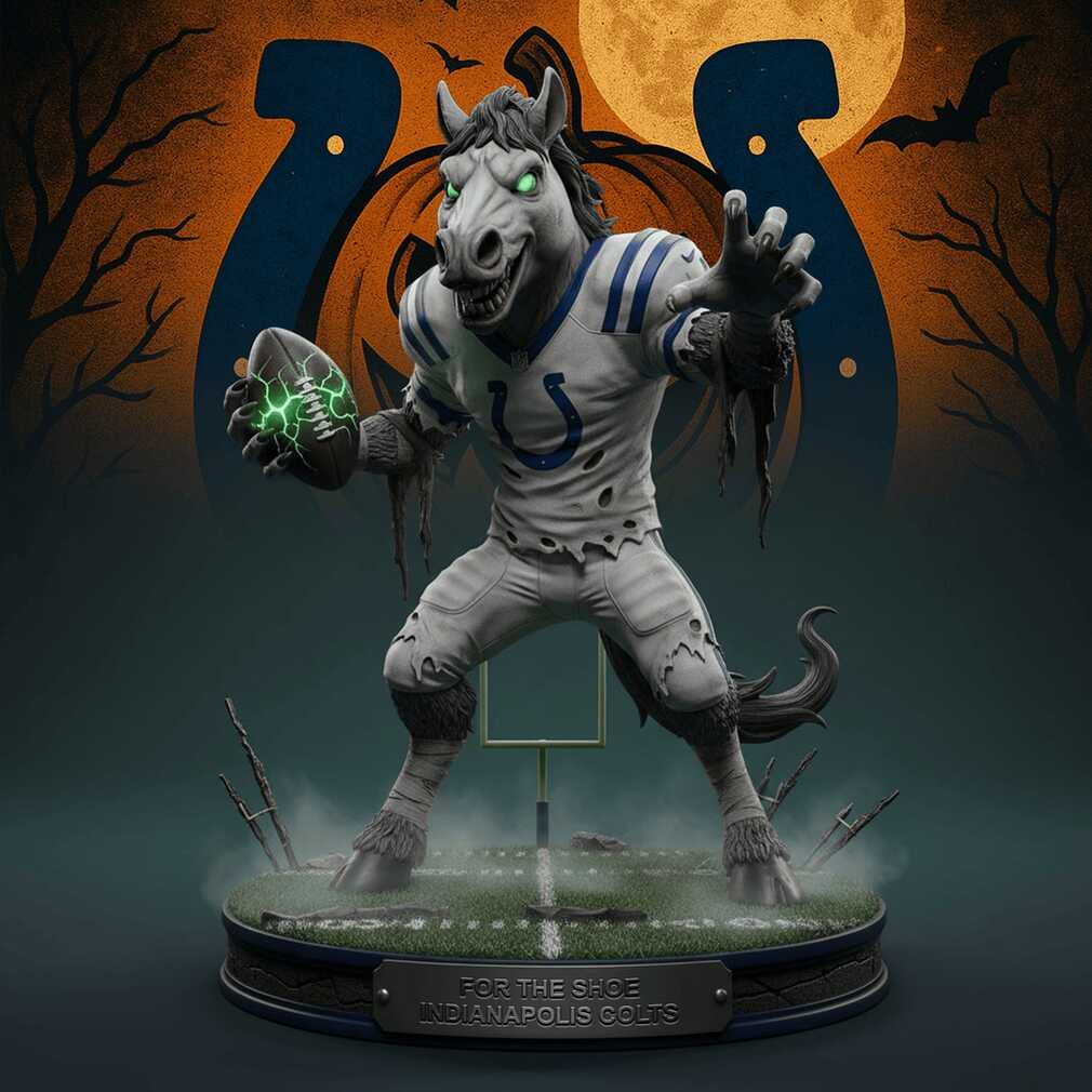 Indianapolis Colts Werewolf Figurine First Image